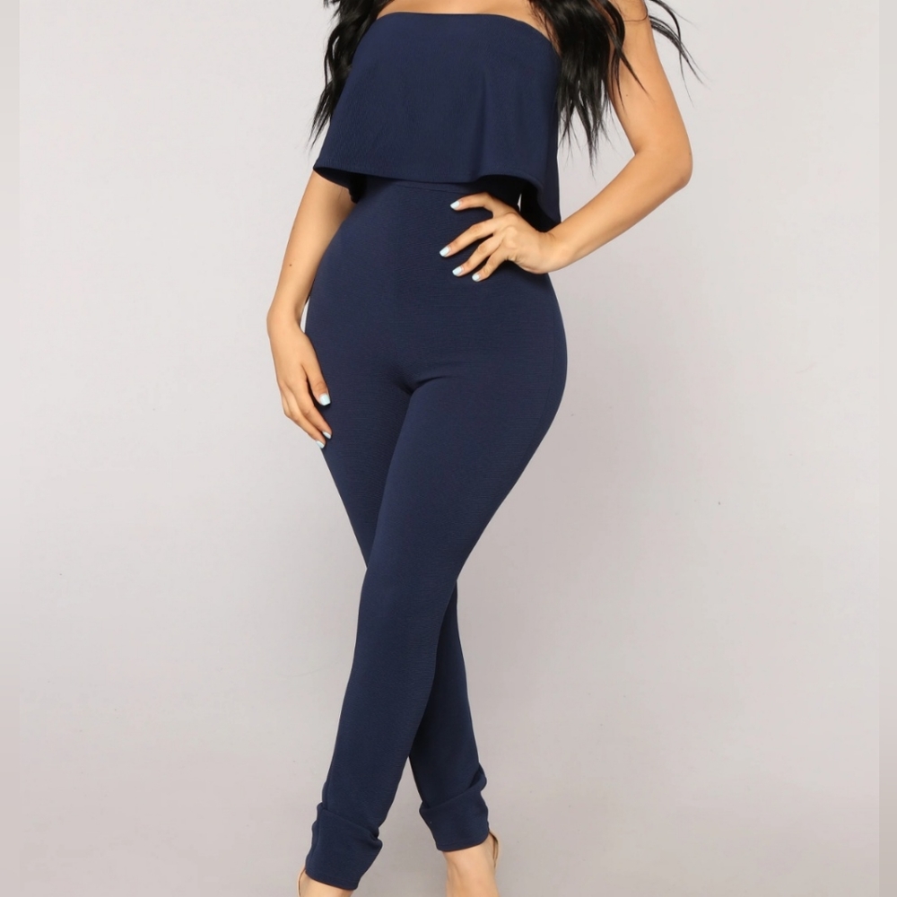 🟥Large Dark Blue Jumpsuit
